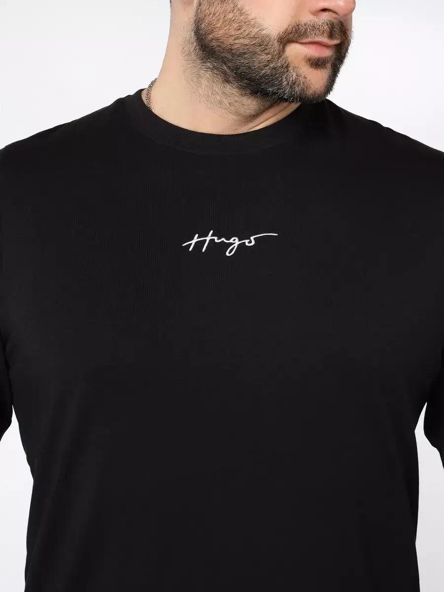 Лонгслив мужской Hugo Boss Relaxed Fit Handwritten Logo HB 22002BL M - фото 5 Лонгслив мужской Hugo Boss Relaxed Fit Handwritten Logo HB 22002BL M - фото 5