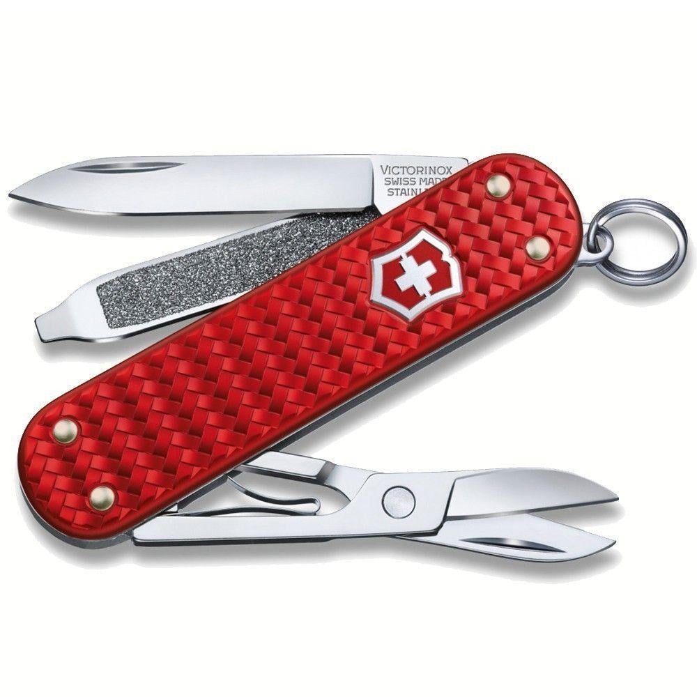 Ніж складаний Victorinox CLASSIC SD Precious Alox Червоний (0.6221.401G)