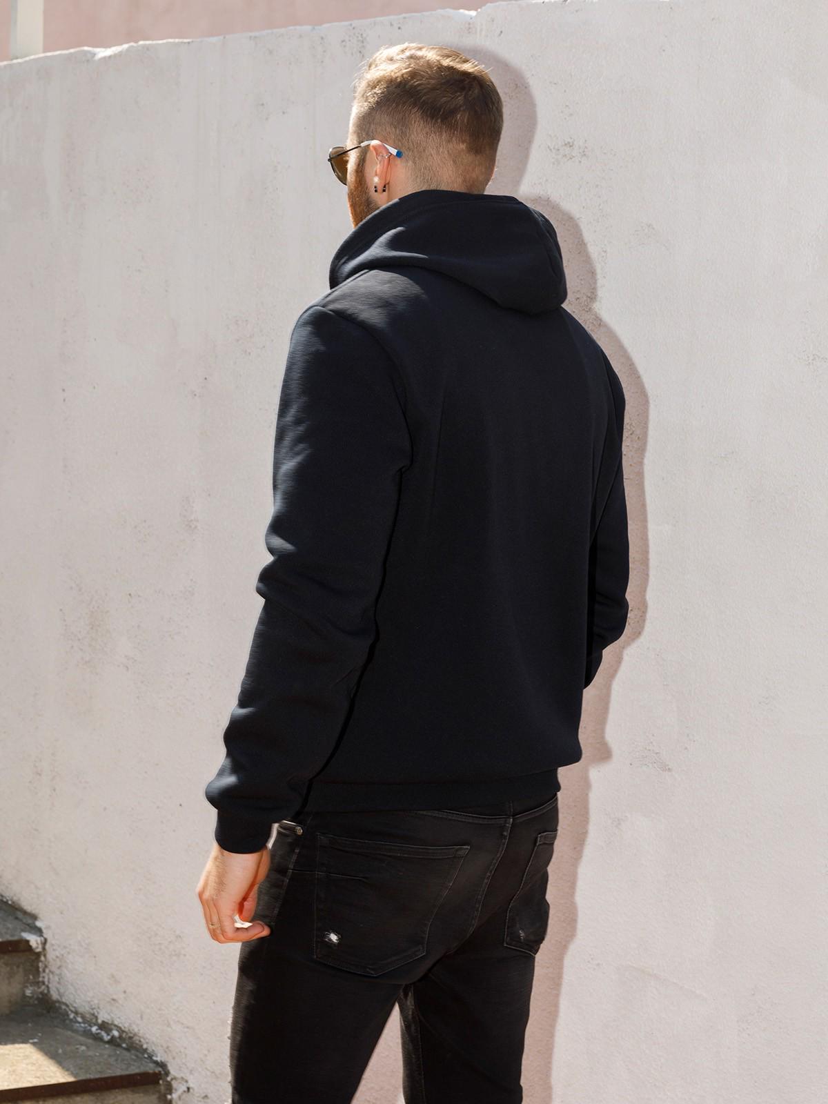 Мужская толстовка ISSA Plus L Черный (GN-445) - фото 3