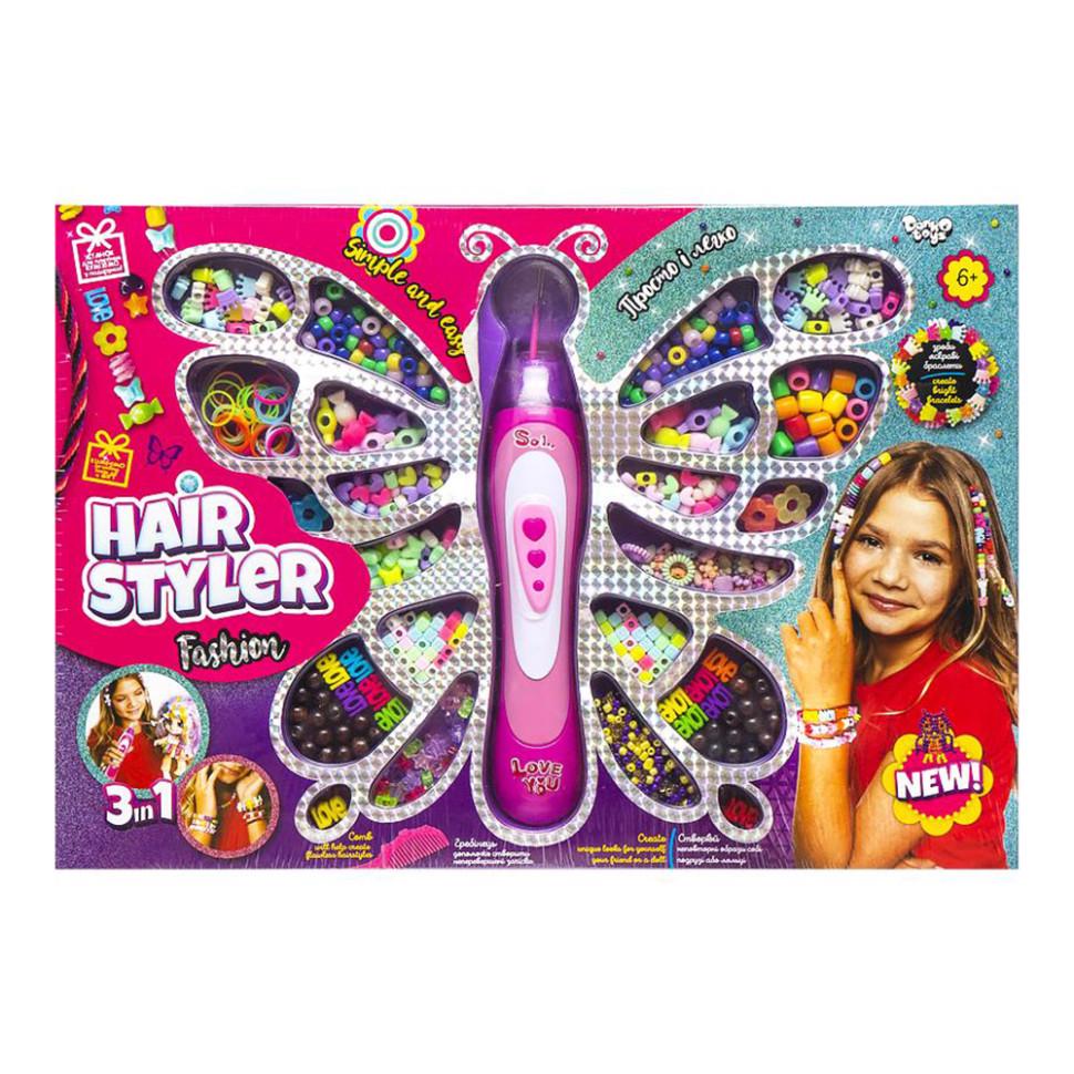 Набор креативного творчества Danko Toys Hair Styler Fashion Разноцветный (HS-01-01) Набор креативного творчества Danko Toys Hair Styler Fashion Разноцветный (HS-01-01)