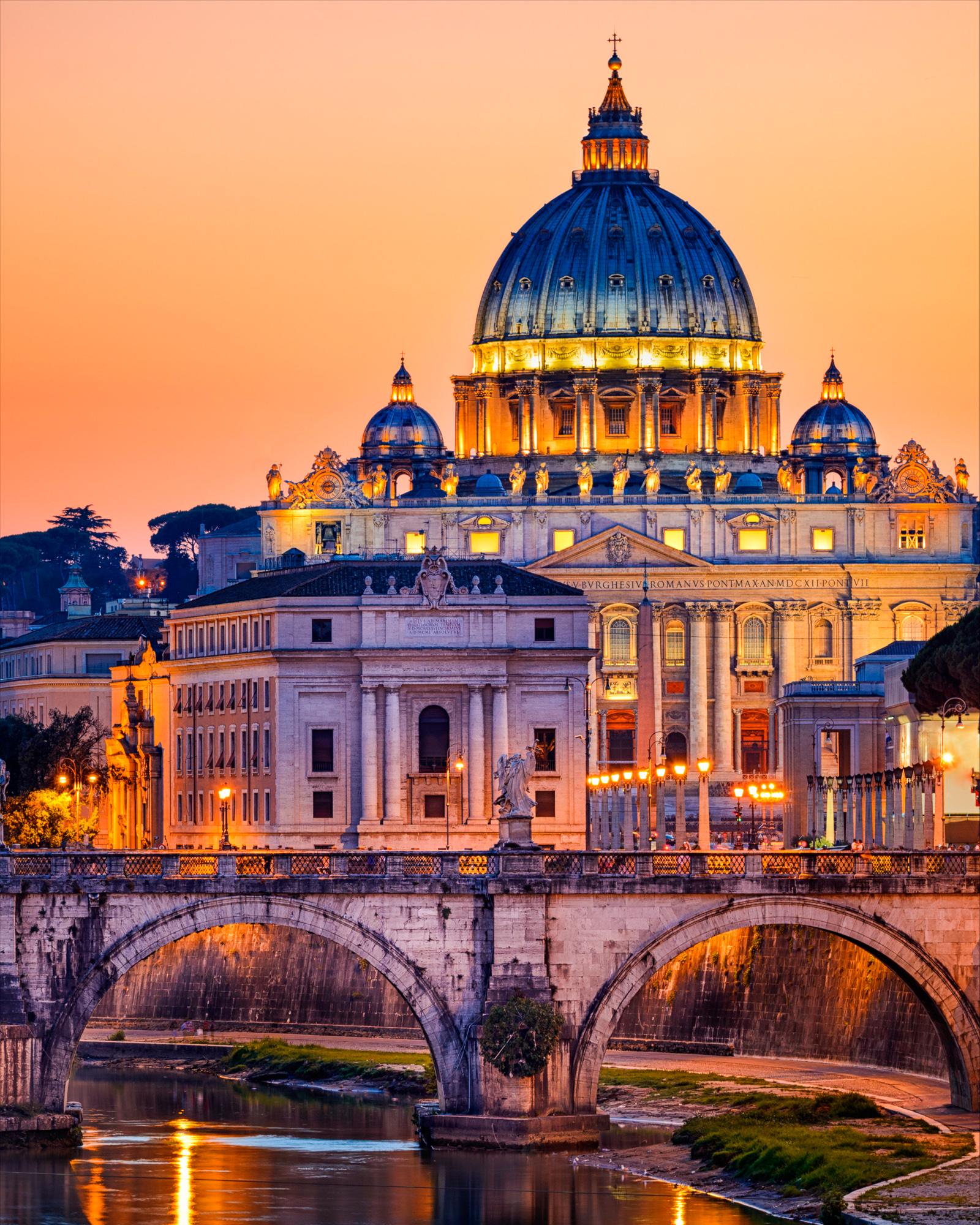 Алмазная мозаика Santi Вечерний Ватикан 40x50 см (Top-954340)