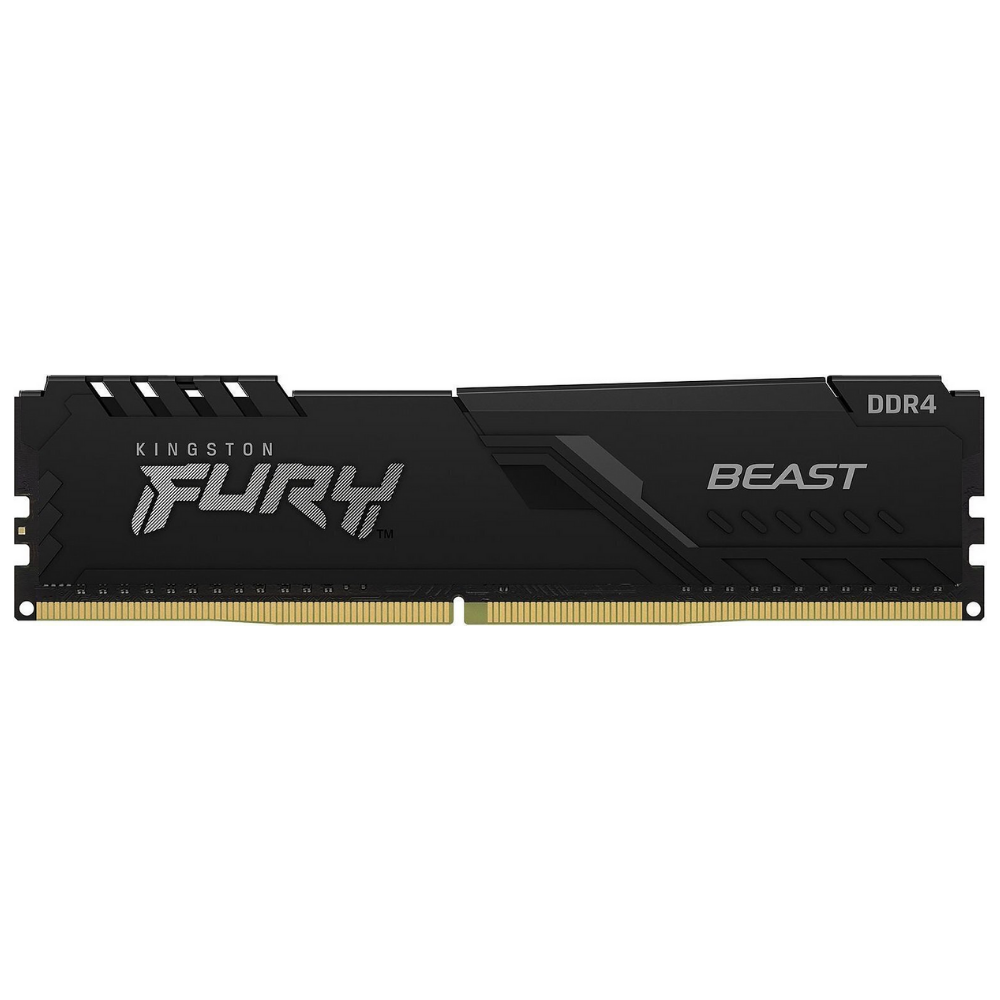 Оперативна пам'ять для настільних ПК Kingston Fury Beast KF426C16BB/8 DDR4 8 Гб 2666 МГц (579604)