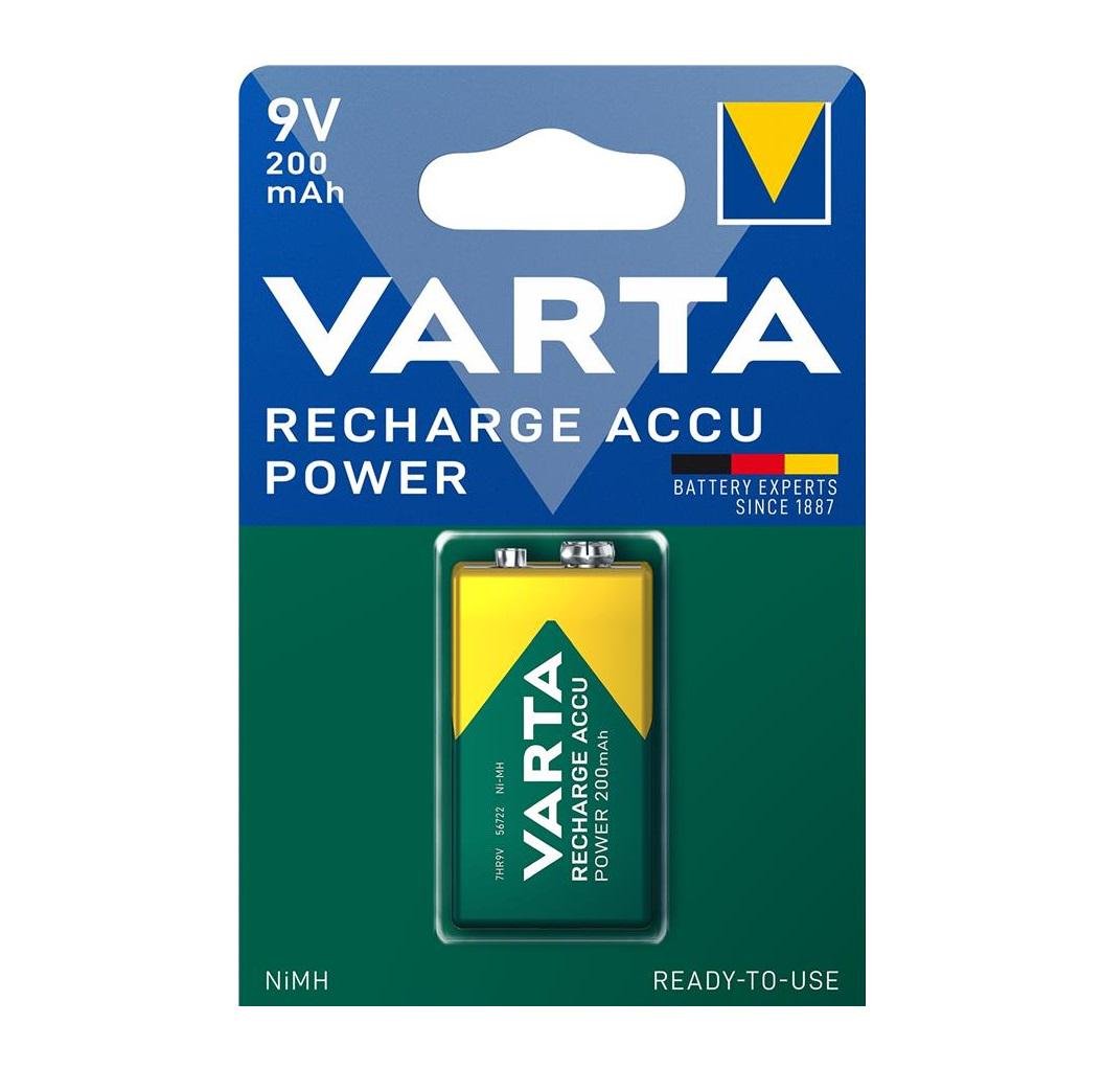 Аккумулятор Vatra Power NiMh 9 V 200 мАч HR 6F22 56722101401 (572392)