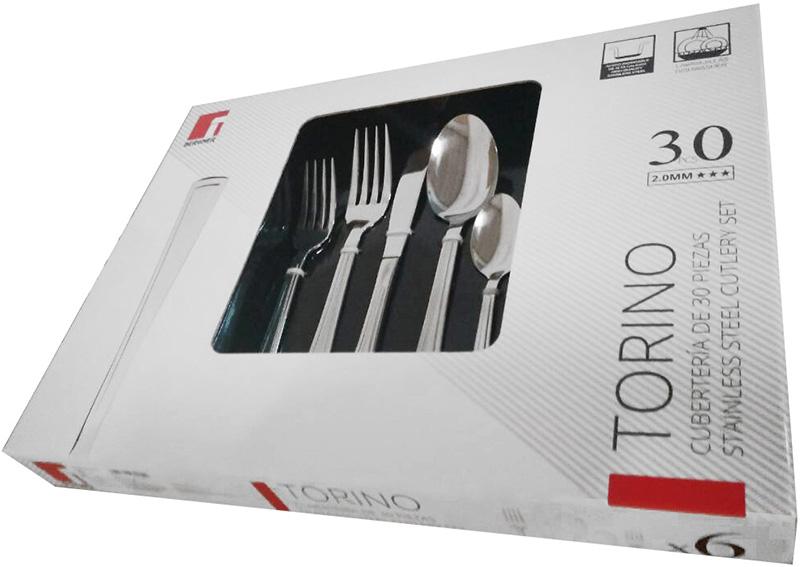 Набор столовых приборов Bergner Folkestone 30 пр. на 6 персон (BG-5296-MM) - фото 2