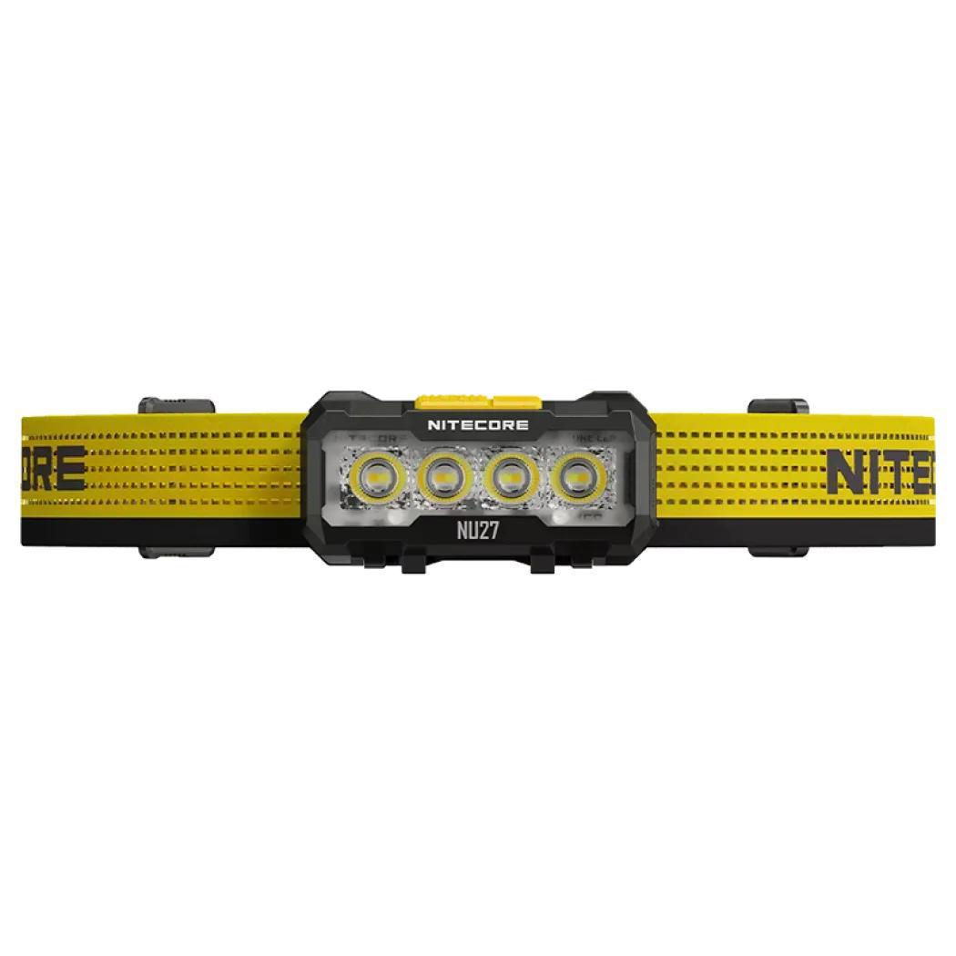 Ліхтар налобний Nitecore NU27 USB-C 600 lm 123 м Чорний (27831889) - фото 2 Ліхтар налобний Nitecore NU27 USB-C 600 lm 123 м Чорний (27831889) - фото 2