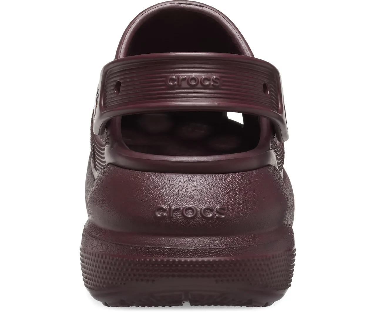 Сабо женские Crocs Classic Crush Clog M7W9 р. 40 25,5 см Dark Cherry (207521) - фото 5