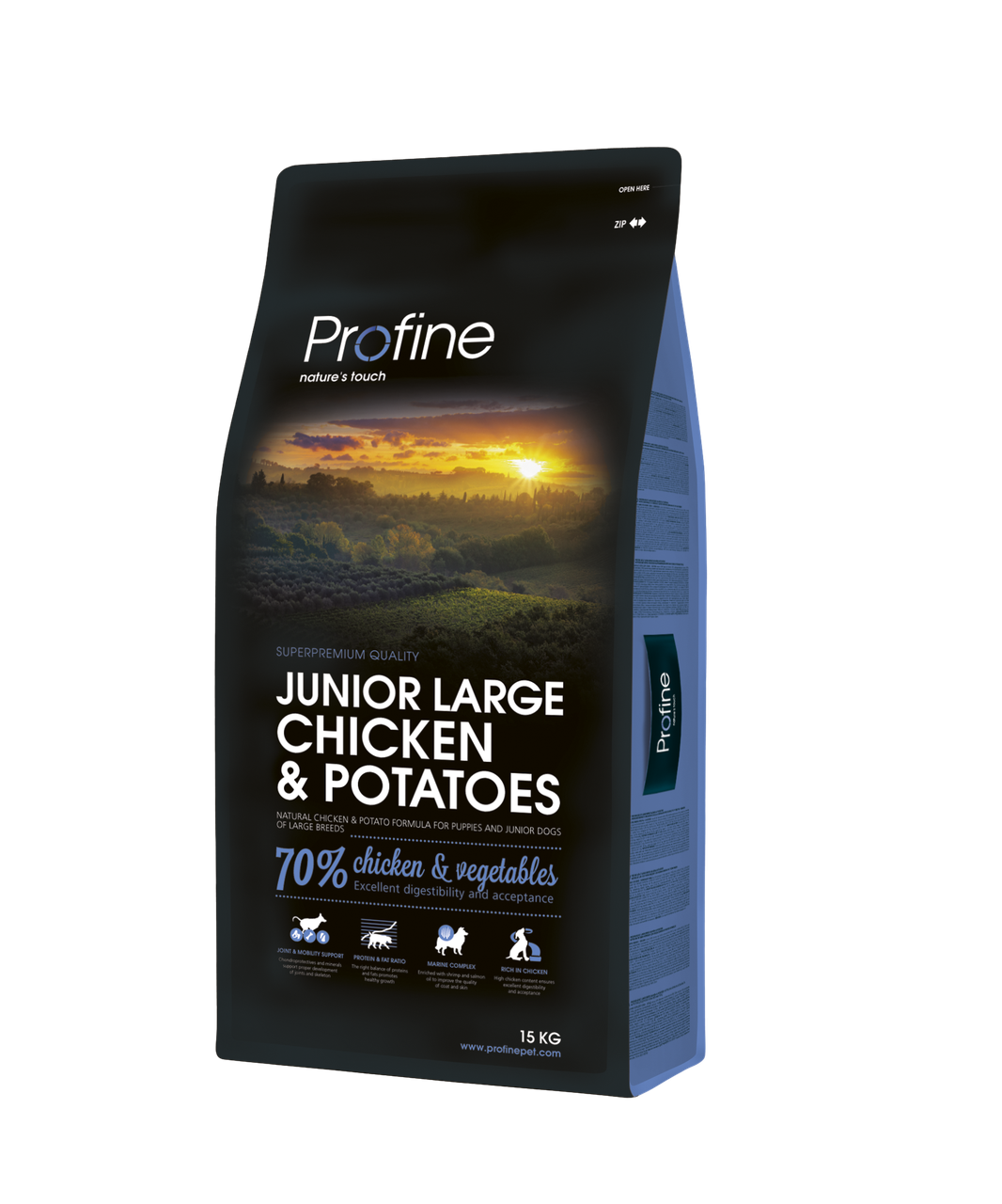 Корм для собак сухой Profine Junior Large Breed Chicken & Potatoes 15 кг