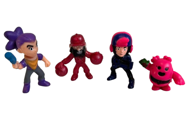 Набор фигурок из Brawl Stars 4 шт. (571)