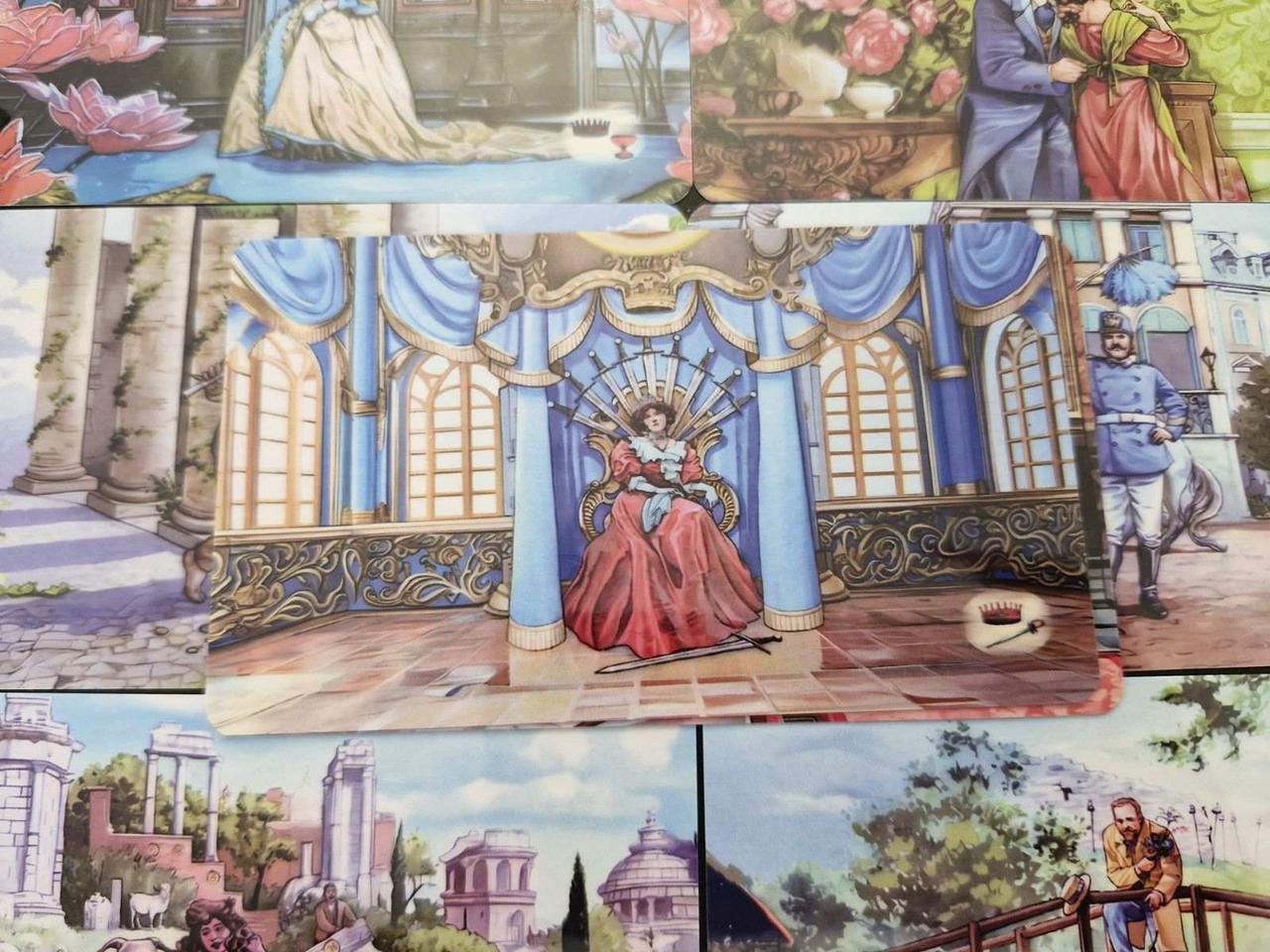 Карты Таро Романтическое панорамное глянец 78 карт - фото 5 Карты Таро Романтическое панорамное глянец 78 карт - фото 5