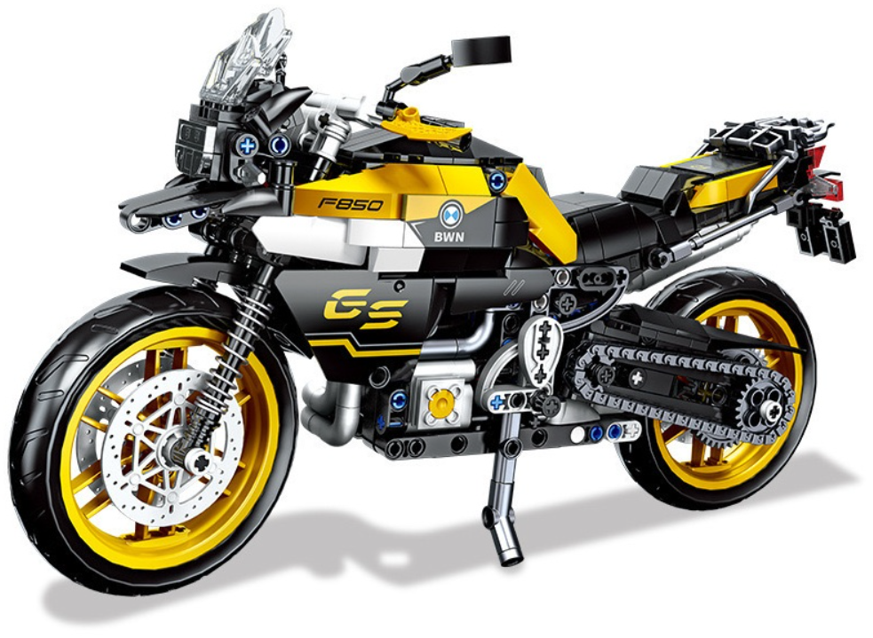 Конструктор техническая модель мотоцикла 781 деталь