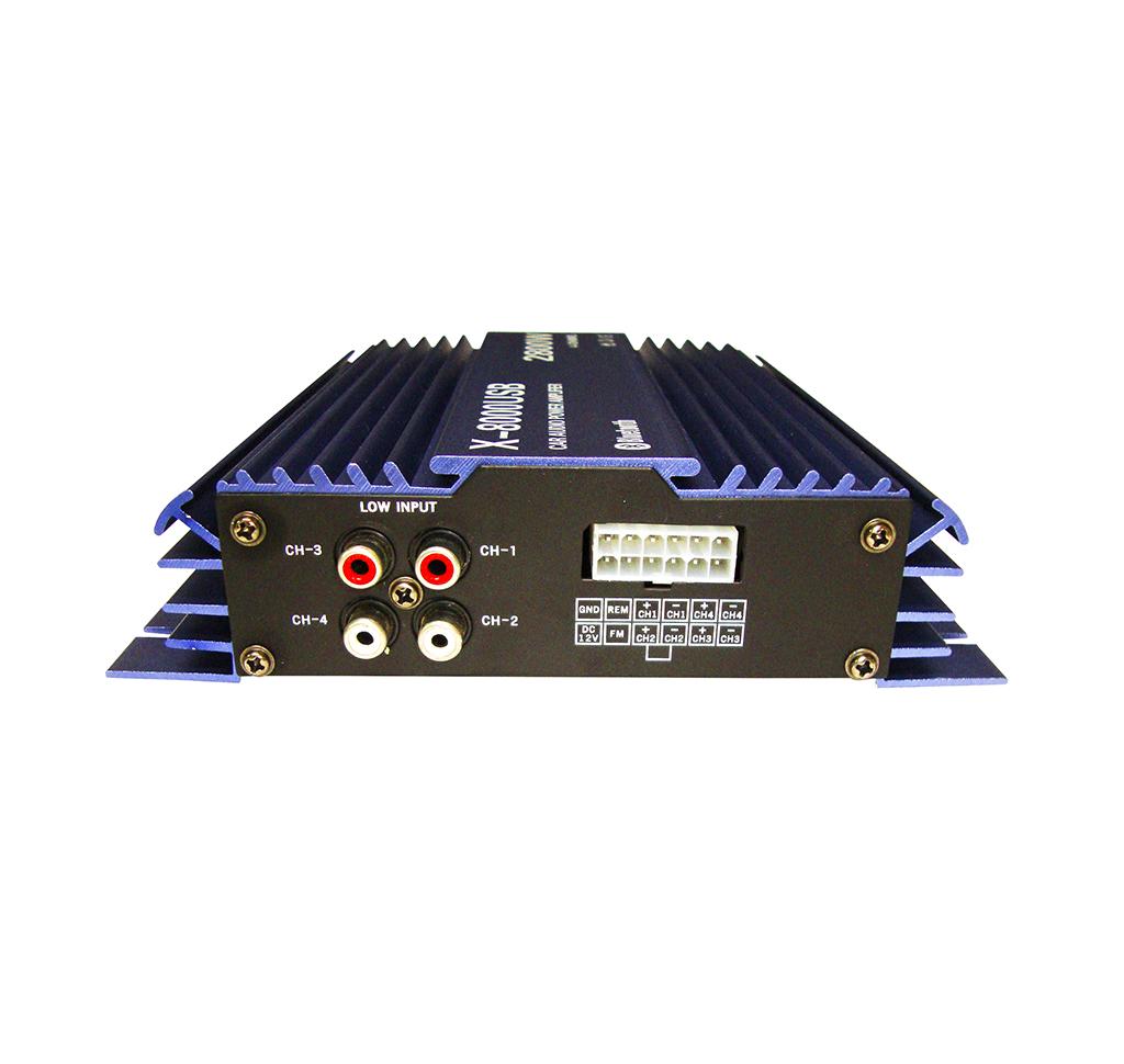 Автомобильный усилитель X-8000 USB BT (30500) - фото 3