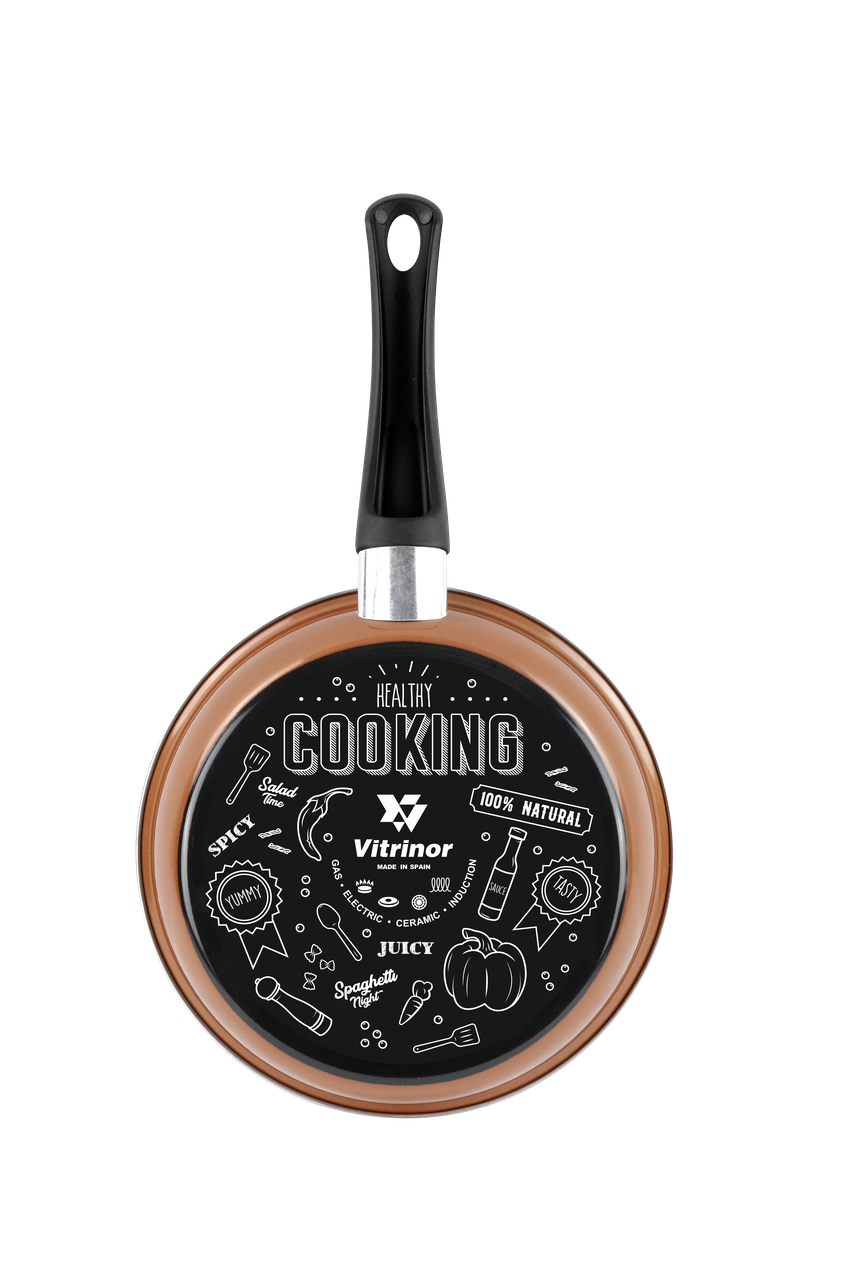 Сковорода с антипригарным покрытием Vitrinor Bistro 26 см Copper (2111132)
