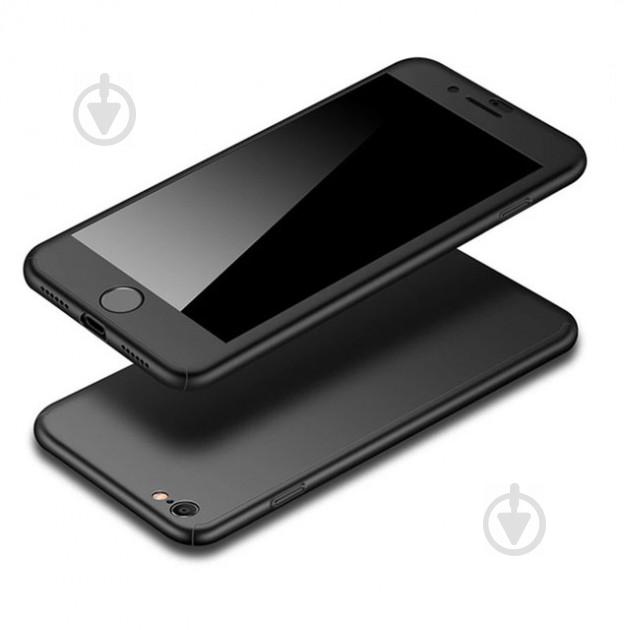 Чехол MakeF +стекло на iPhone 7/8 Black (HbP050408) - фото 3