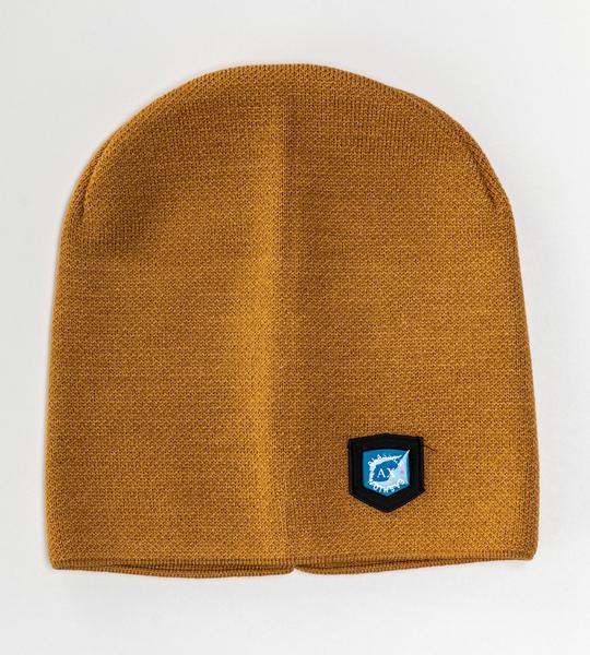 Шапка дитяча для хлопчиків Мінімал D792 без підкладки 48-52 см Теракотовий