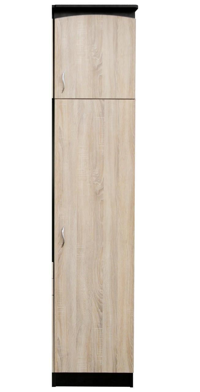 Прихожая МАКСИ-МЕбель Делла Шкаф 0,5м, 1-дверный Венге магия/Дуб сонома (10914)