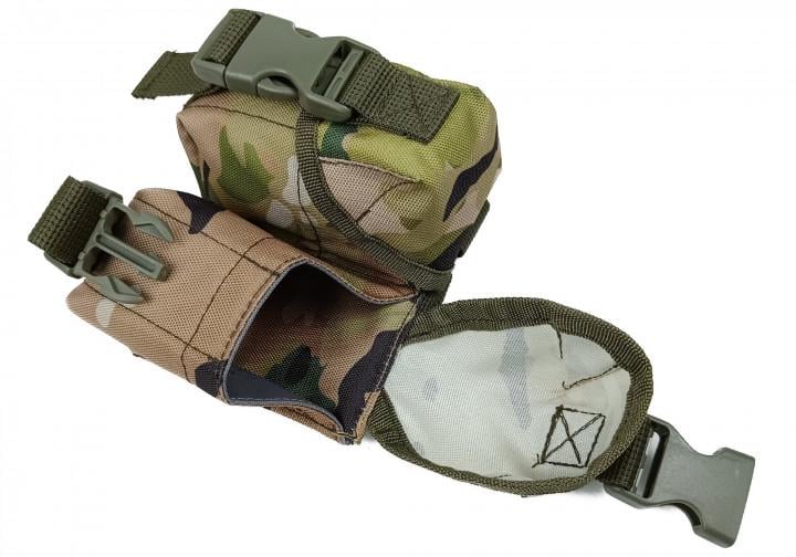 Подсумок гранатный двойной MOLLE Мультикам (1409-4)
