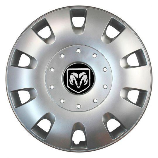 Колпаки автомобильные SKS 401 R16 с логотипом Dodge 4 шт. Серебристый