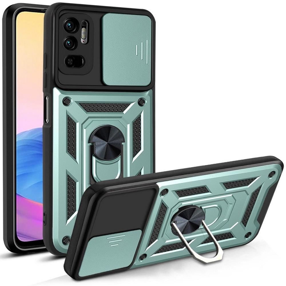 Чехол с защитой камеры 3DGuard Xiaomi Redmi Note 10 5G Mint (33874-14)