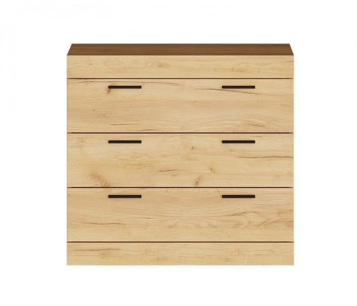 Комод Эверест Соната-1 800х380х750 мм Крафт золотой (ЕВ20350) - фото 1