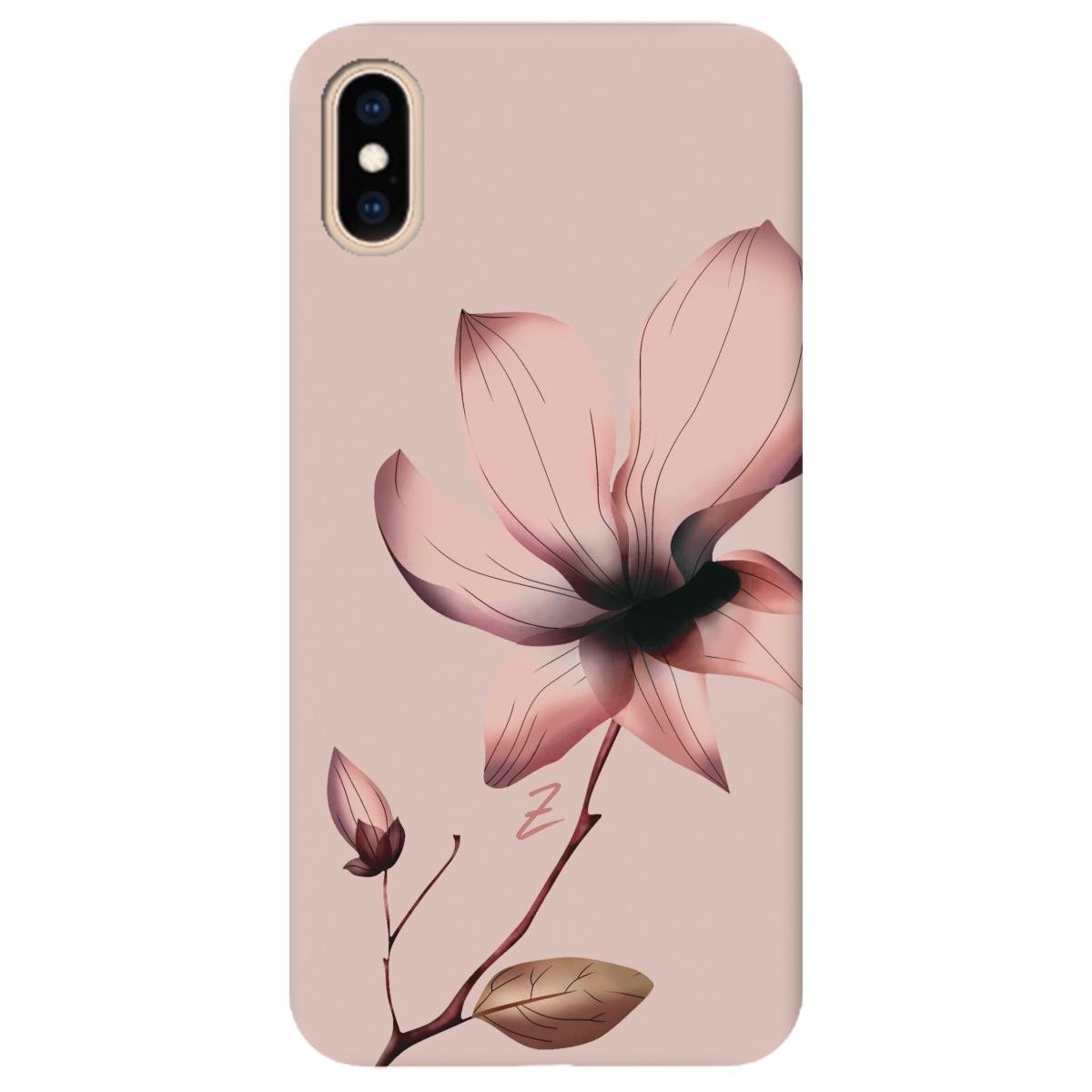 Силиконовый чехол Zorrov для Apple iPhone XS - Blossom (11210040206052114)