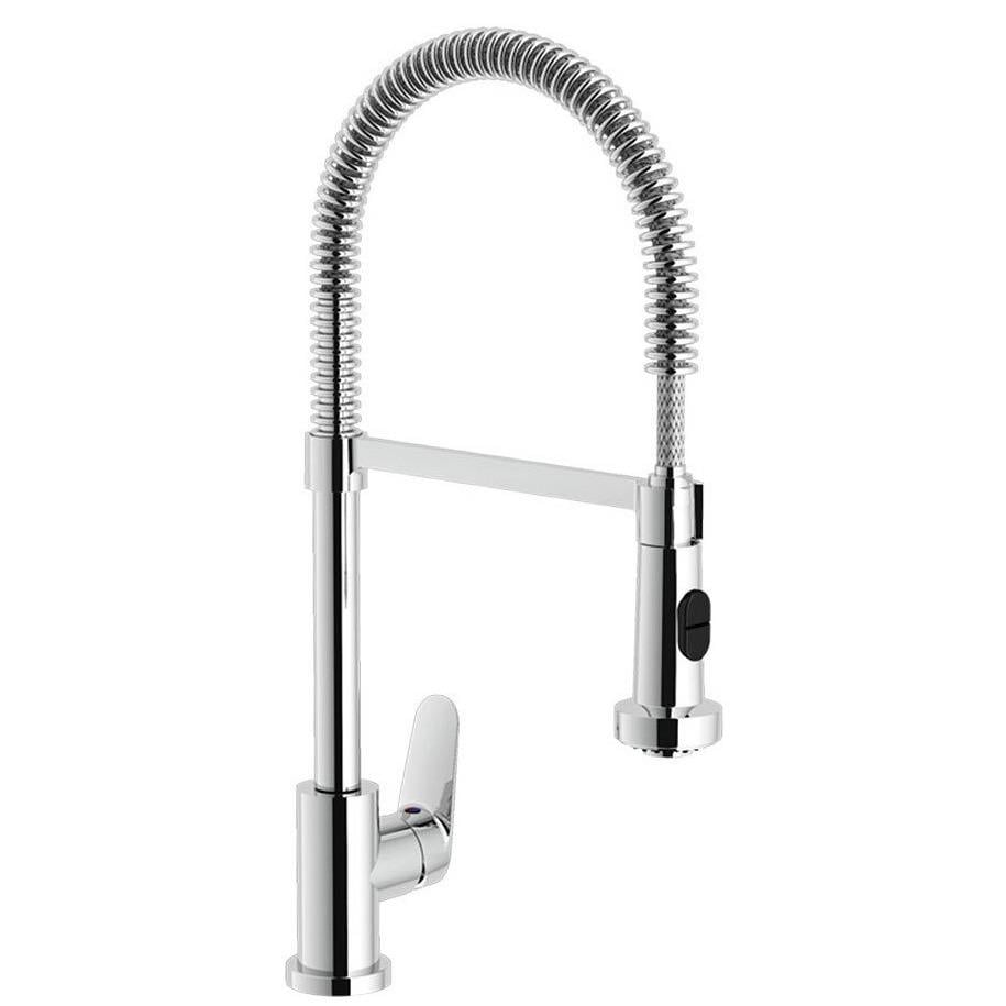 Смеситель для кухни Nobili Blues BS101300/3CR с гибким изливом Хром (183792)