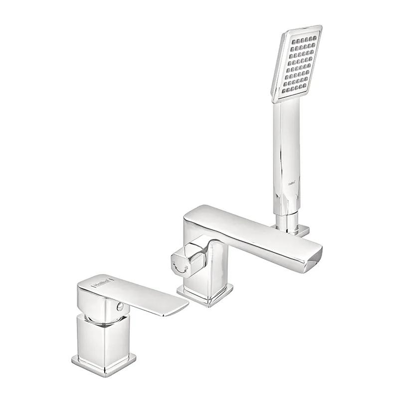 Смеситель для ванны Haiba Kubus 022 3-hole (HB3957)