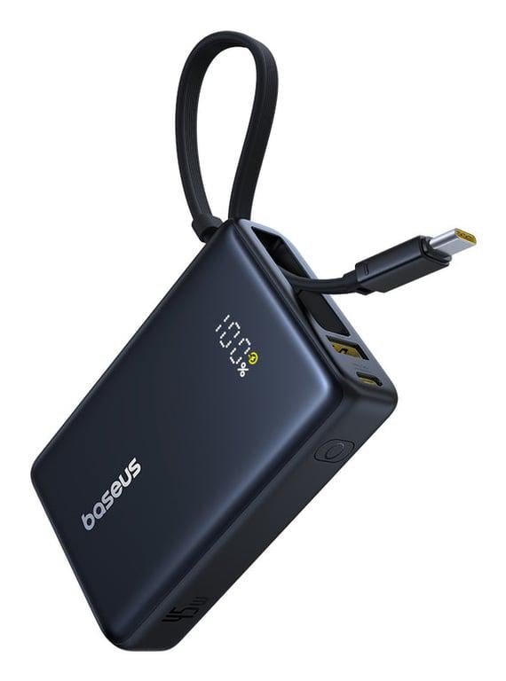 Повербанк Baseus PicoGo Digital Display 10000 mAh 45W Black (P10076803123-00)