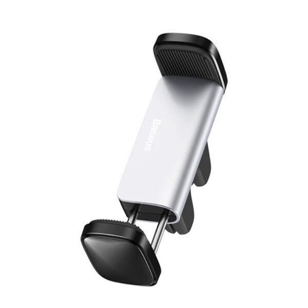 Тримач автомобільний Baseus Steel Cannon Air Outlet Car Mount SUGP-0S Silver