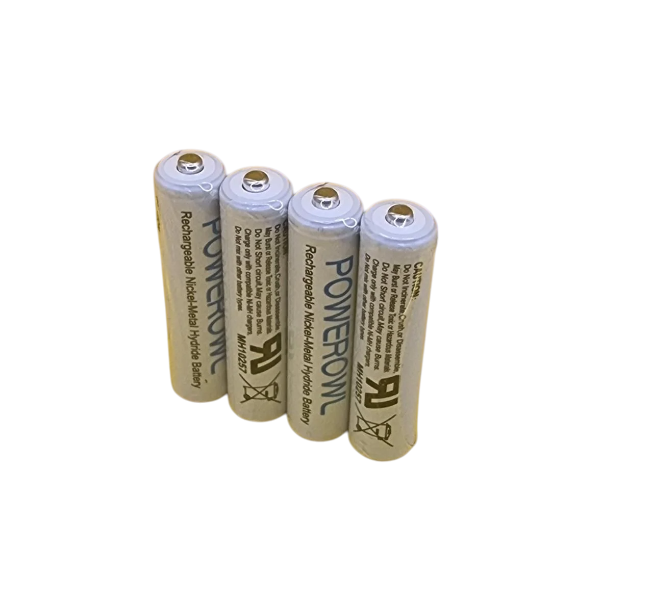 Батарейки аккумуляторные NiMH POWEROWL AAA 1000 мАч 1,2 В 4 шт. (2632826993)