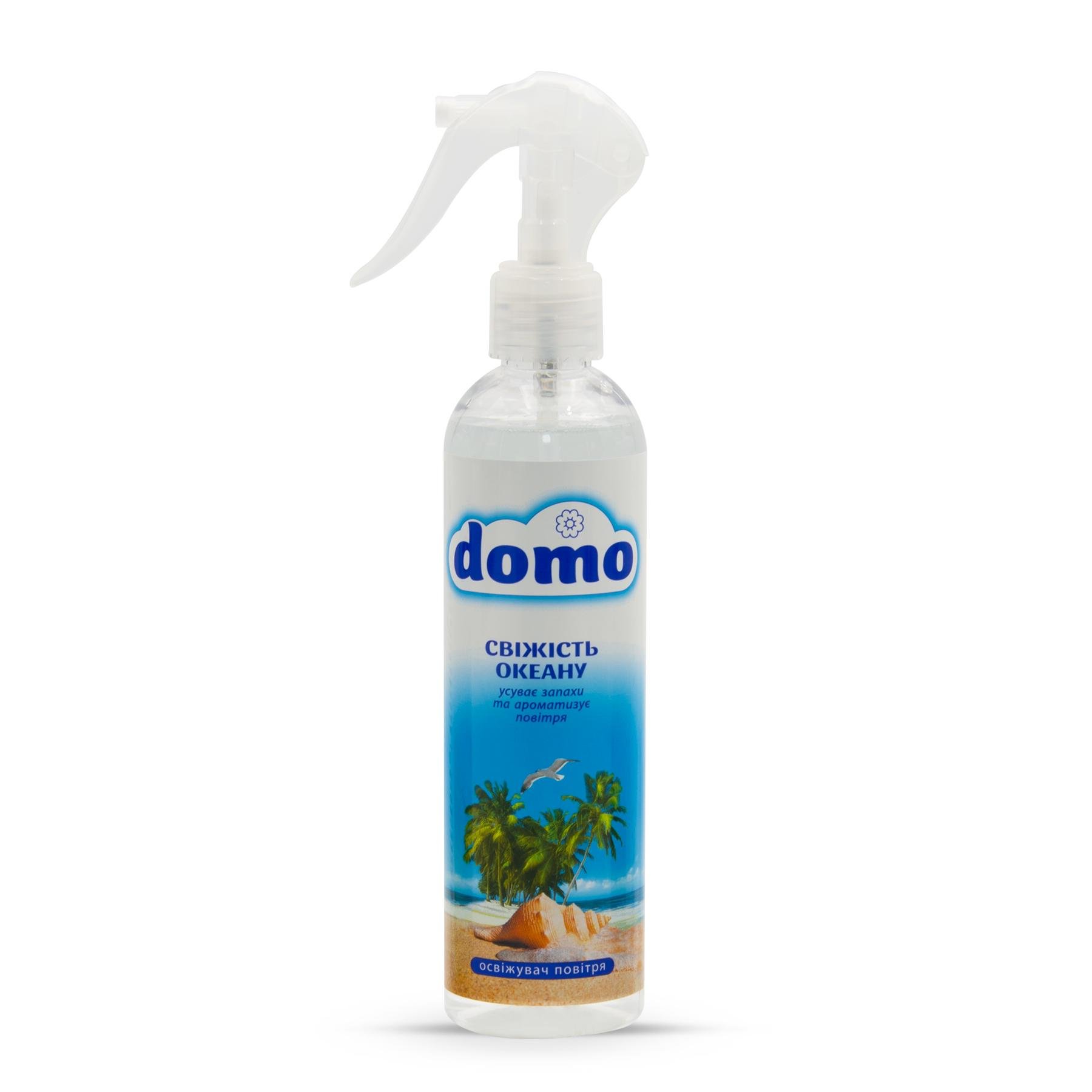 Ароматизатор повітря Domo Свіжість океану 250 мл (XD 10022) Ароматизатор повітря Domo Свіжість океану 250 мл (XD 10022)