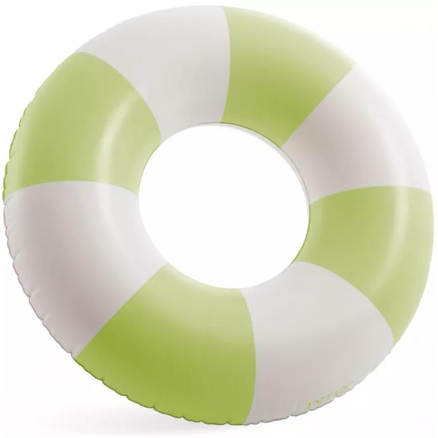 Надувной круг Intex Полосатый от 9 лет до 60 кг 91 см (32987480)