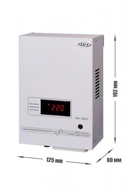 Стабилизатор напряжения LVT АСН-350С семисторный - фото 6