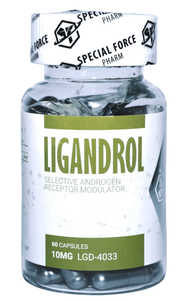 Стимулятор тестостерона лигандрол САРМ SARMs Special Force Ligandrol 10 мг 60 капсул