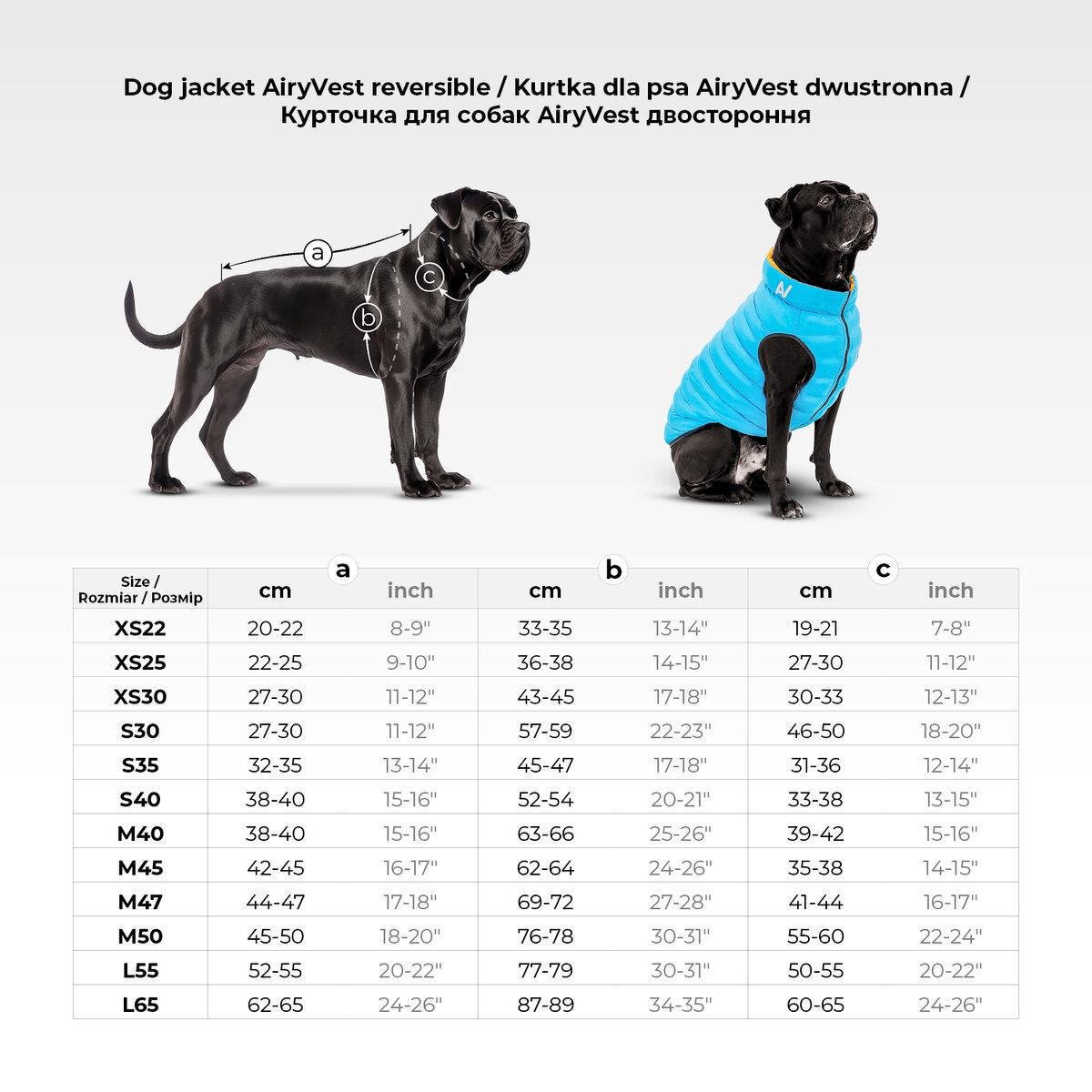 Курточка двухсторонняя AiryVest для собак Colors of freedom S 30 (4442-4020 Col) - фото 4 Курточка двухсторонняя AiryVest для собак Colors of freedom S 30 (4442-4020 Col) - фото 4