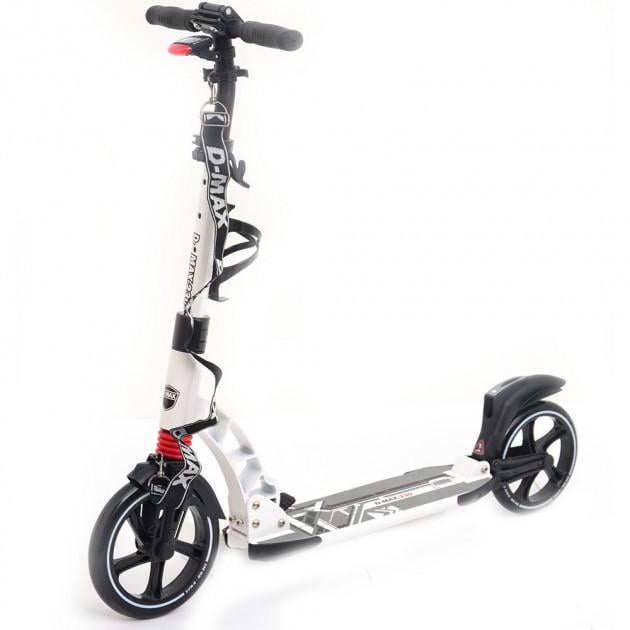 Самокат дитячий iTrike від 8 років двоколісний із сонячною лампою унісекс Чорний (BT-171-S-1)