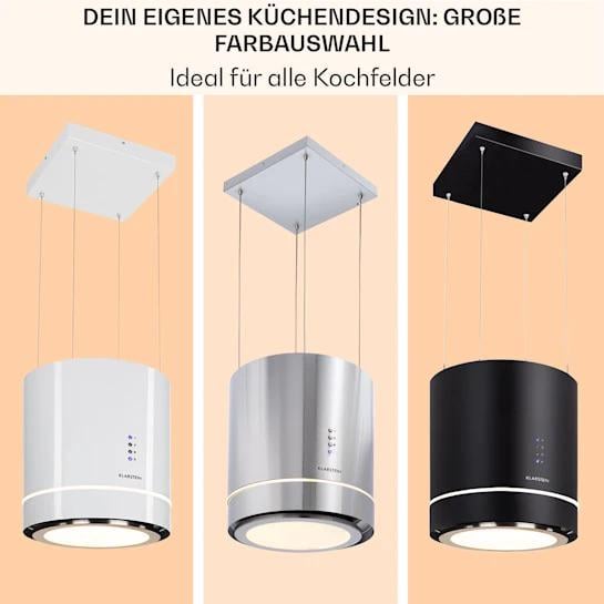 Вытяжка кухонная островная KLARSTEIN Tron Ambience с цифровым дисплеем 540 м3 ч (10034214) - фото 6 Вытяжка кухонная островная KLARSTEIN Tron Ambience с цифровым дисплеем 540 м3 ч (10034214) - фото 6