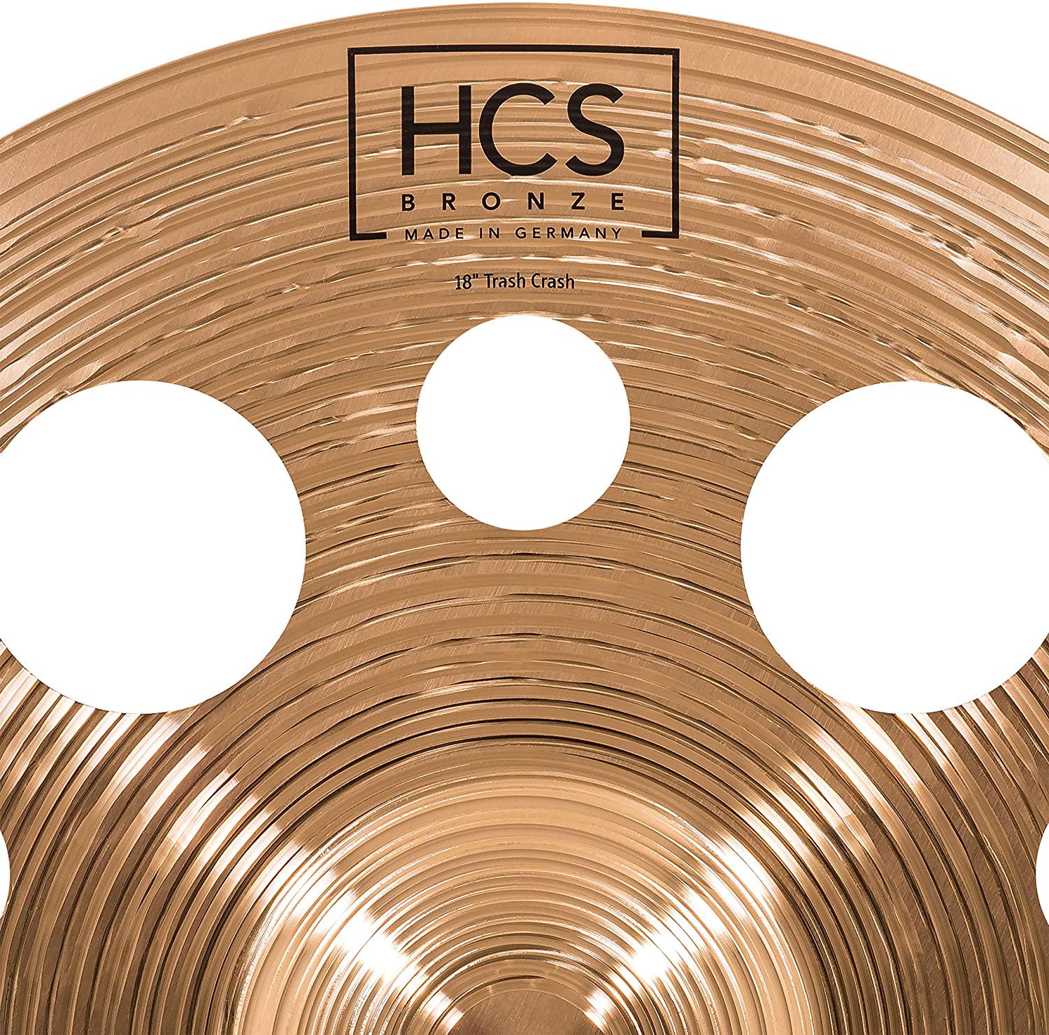 Тарелка Meinl HCS Bronze HCSB18TRC Trash Crash 18" (126630) - фото 4