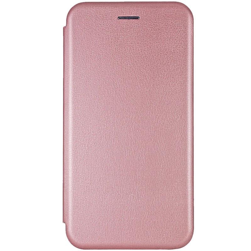 Противоударный Кожаный Чехол (книжка) Classy для Samsung Galaxy A50 (A505F) / A50s / A30s Rose Gold