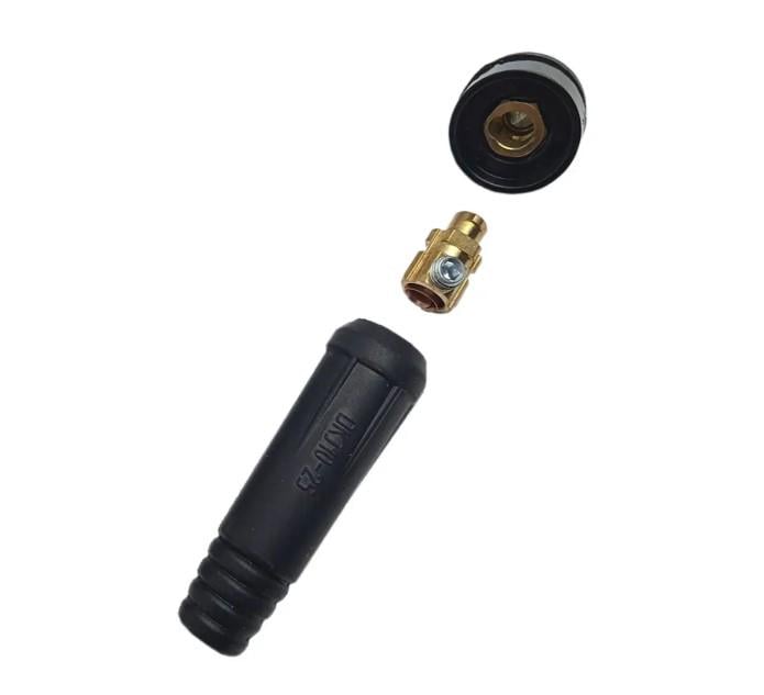 Комплект байонетных соединений для сварочного аппарата под кабель 10-25 мм (2057) - фото 2 Комплект байонетных соединений для сварочного аппарата под кабель 10-25 мм (2057) - фото 2