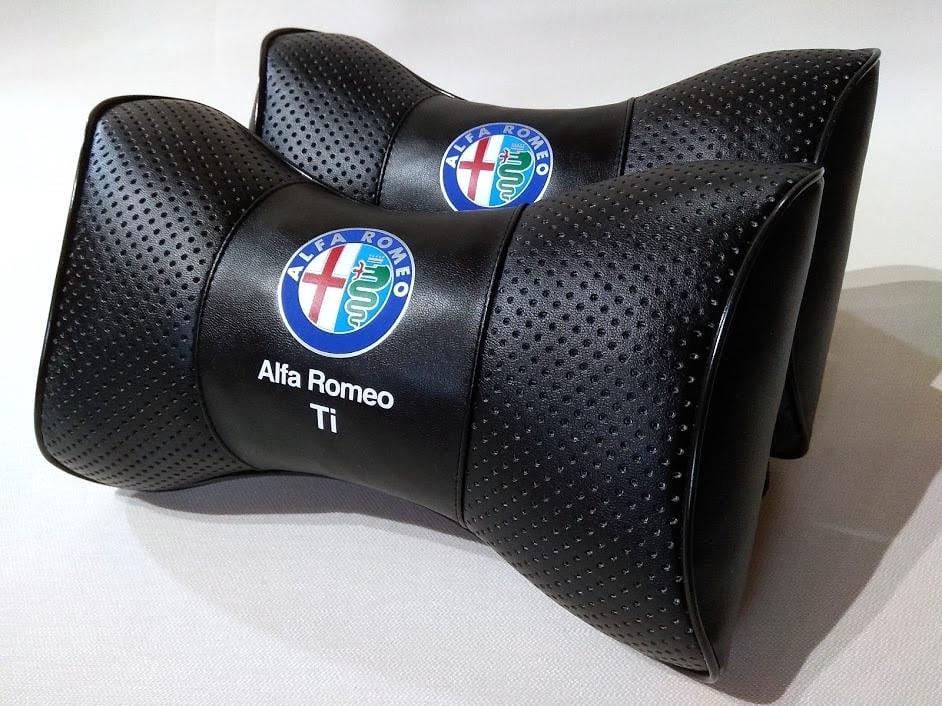 Подушка на подголовник авто Alfa Romeo 2 шт. (00617)