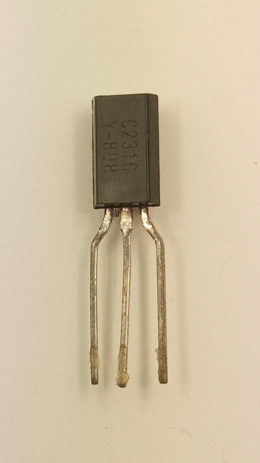 Транзистор 2SC2316 npn 120V 0.8A 0.9W (15034)