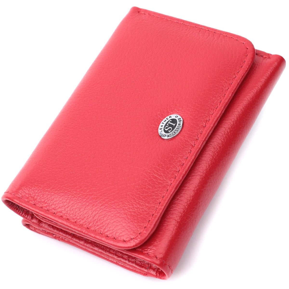 Кошелек женский ST Leather 22721 кожаный Красный (168-136-22721)