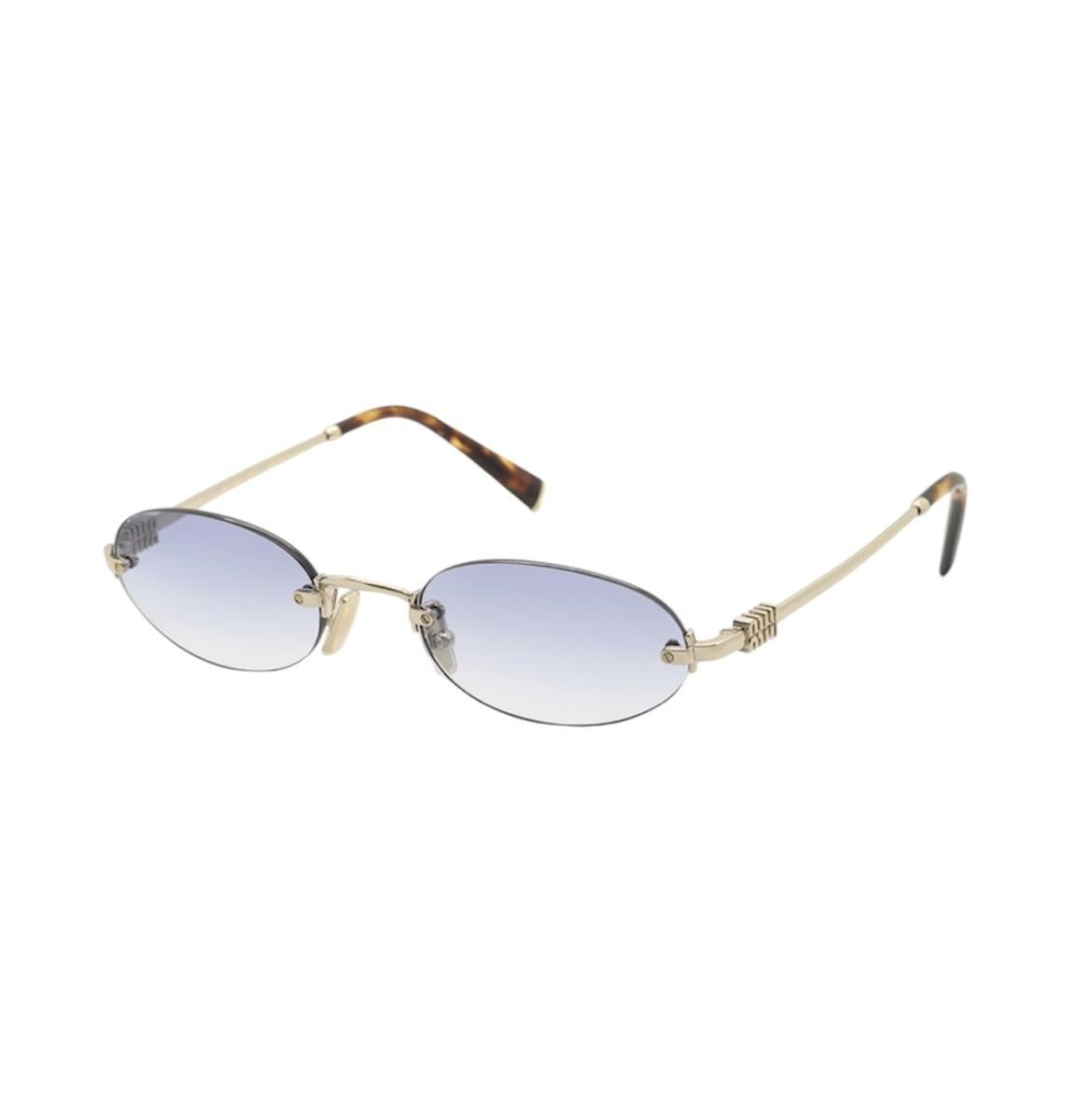 Сонцезахисні окуляри Miu Miu A54S ZVN80O CLEAR GRADIENT LIGHT BLUE (86678)