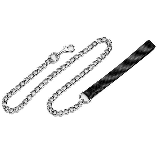 Поводок-цепочка для собак Coastal Titan Chain Dog Leash звено 2 мм 0,6x120 см Черный (76484092701)