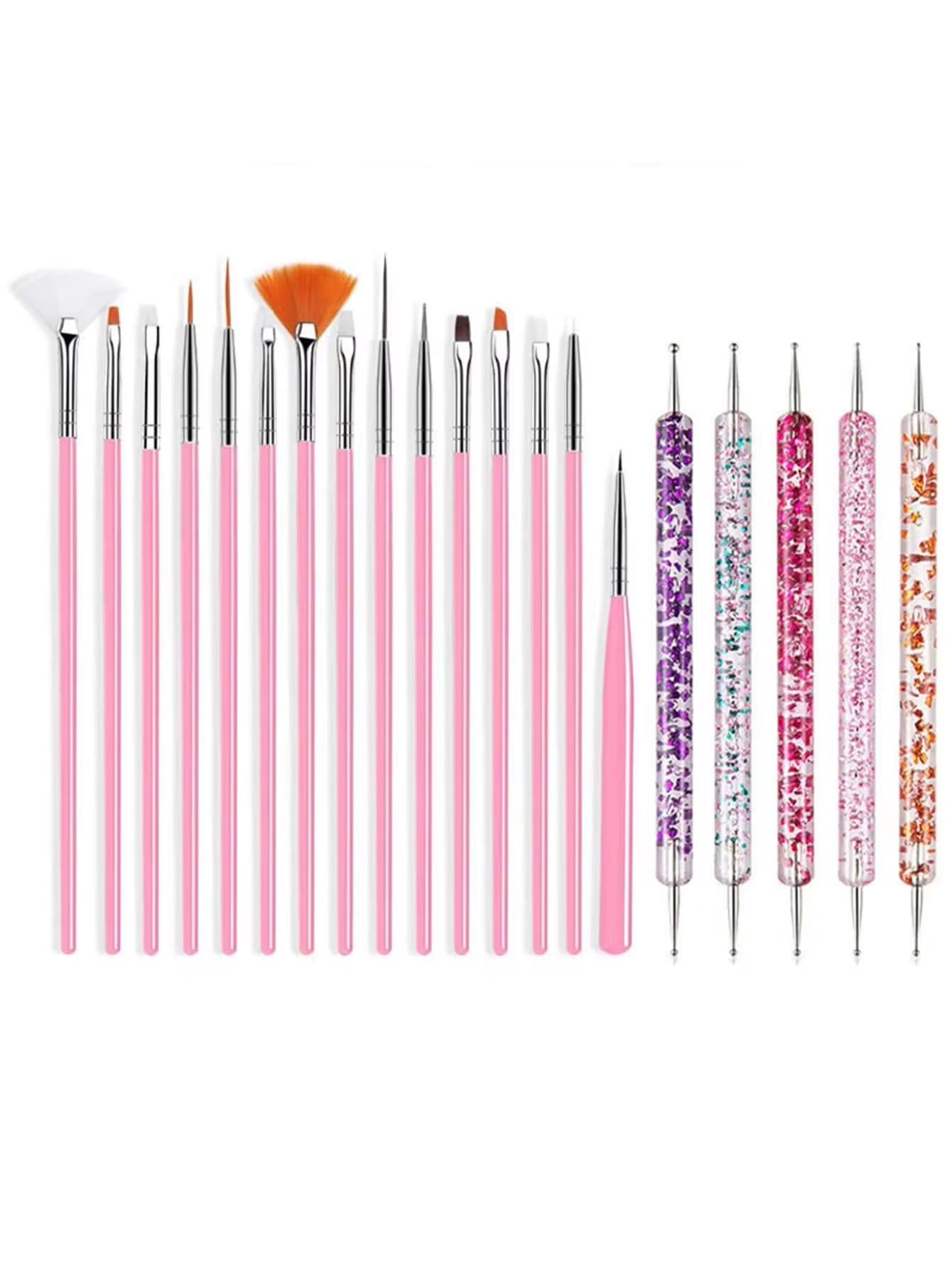 Набір пензлів для манікюру та педикюру 31 шт. - фото 10 Набір пензлів для манікюру та педикюру 31 шт. - фото 10