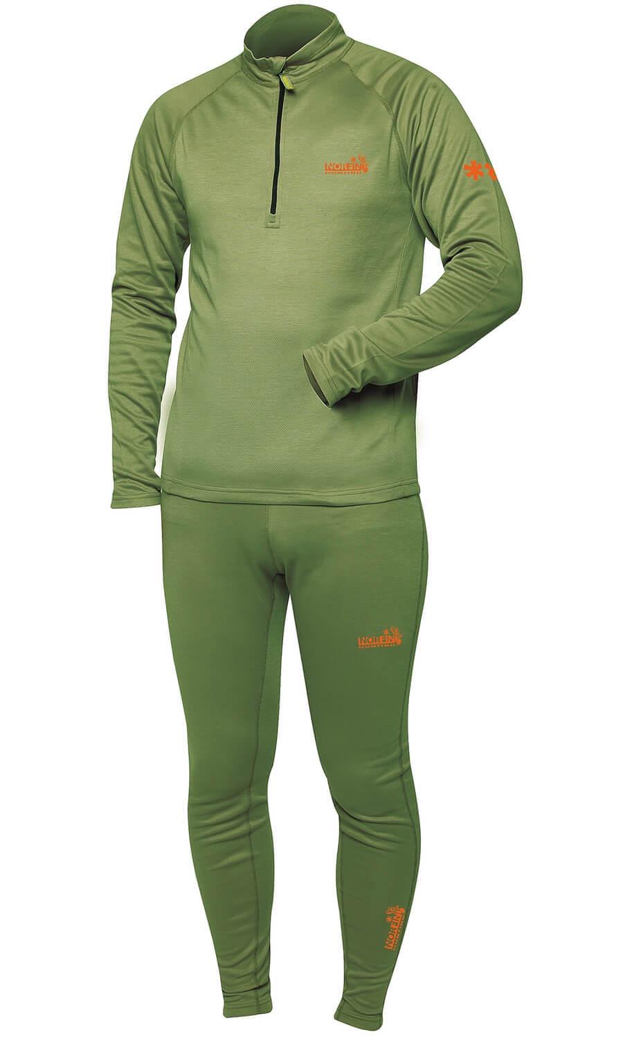 Термобелье Norfin Hunting Base XXXL Зеленый (730006-XXXL)