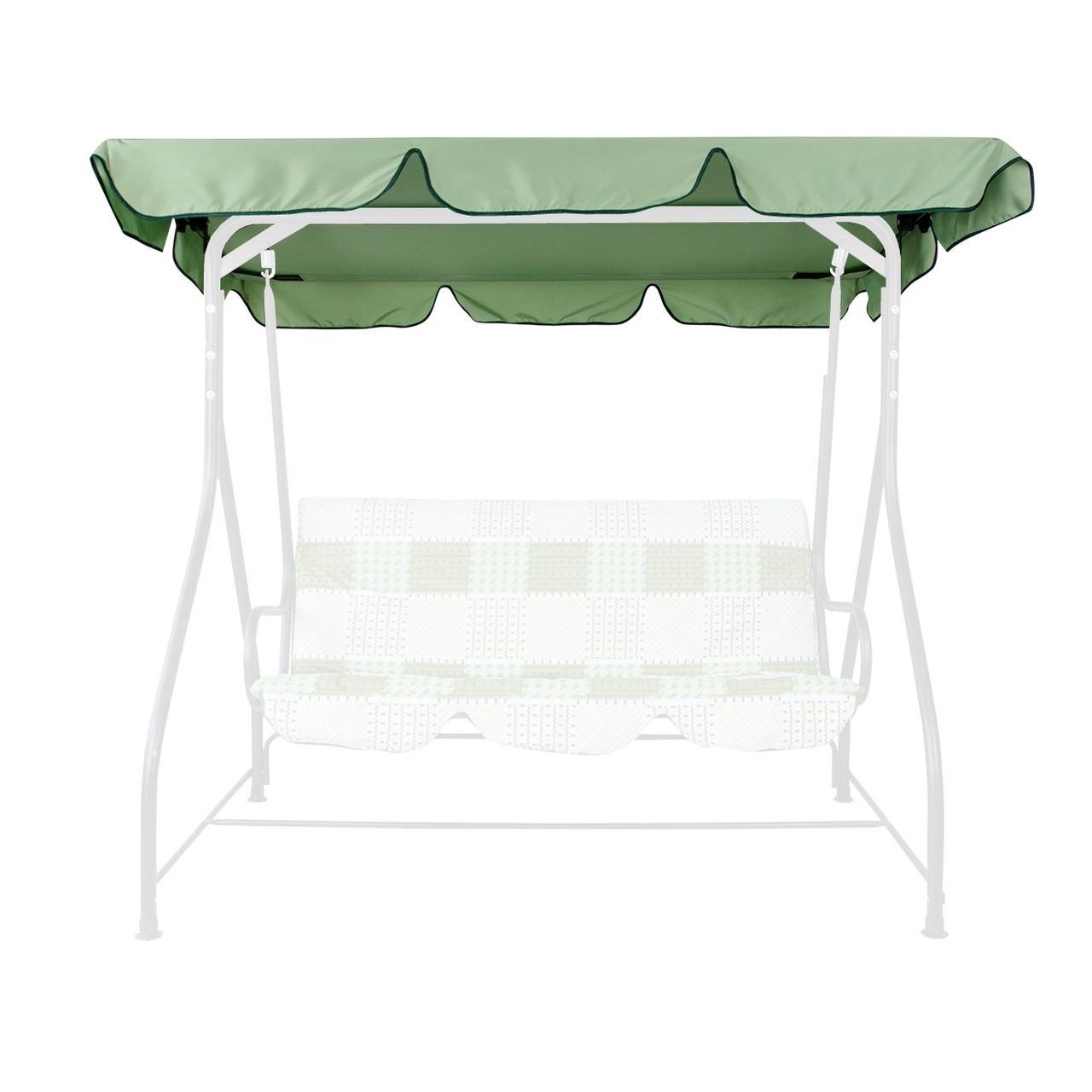 Тент на садовые качели Вероника/Келли ткань полиэстер Зеленый чай Тент на садовые качели Вероника/Келли ткань полиэстер Зеленый чай