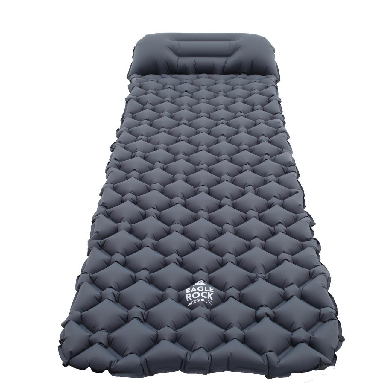 Надувний туристичний килимок 40DNylon/TPU з подушкою