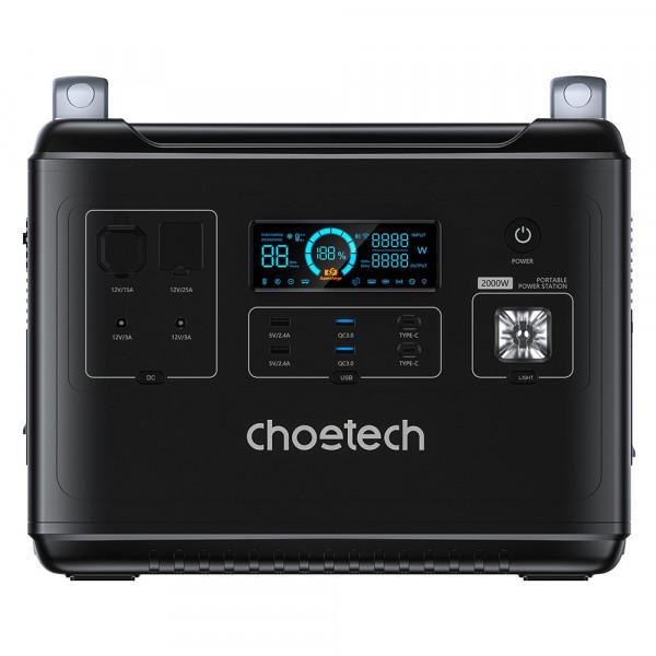 Зарядная станция Choetech BS006-EU-BK-Z 2000 Вт/ч LiFePo4 (13379506)