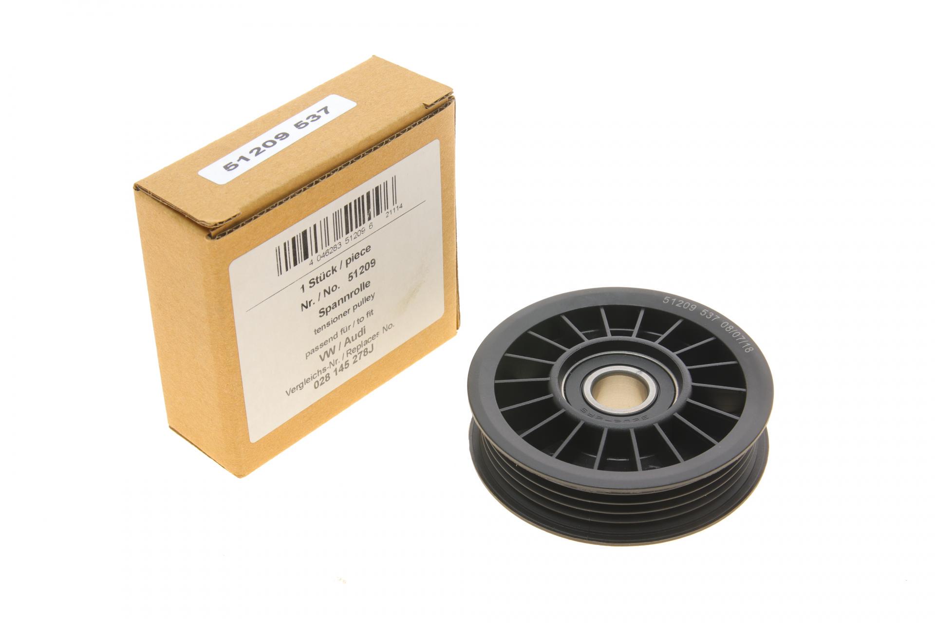 Ролик генератора Aic 51209 Audi A4/A6/VW Passat 1.9TDI 95 натяжной Ролик генератора Aic 51209 Audi A4/A6/VW Passat 1.9TDI 95 натяжной